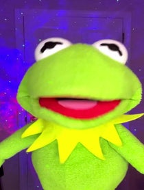 Poster for Birthday video from Kermit Impressionist