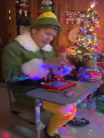 Poster for Gift video from Buddy The Elf - Christmas Holiday Elf