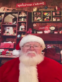 Poster for Holiday video from Virginia Santa Frank