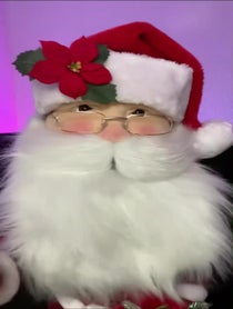 Poster for Holiday video from Santa Claus (HO HO HO)