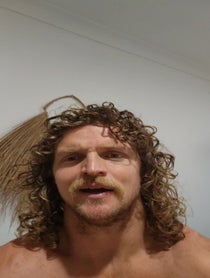 Poster for Birthday video from Nick Cummins aka Honey Badger