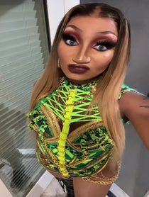 Poster for Birthday video from Angeria Paris VanMicheals