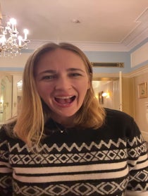 Poster for Birthday video from Sarah Thompson