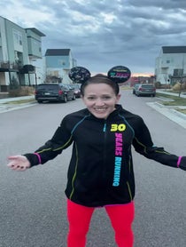 Poster for Pep Talk video from Brittany Charboneau | The Funny Runner