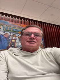 Poster for Holiday video from Bill Self