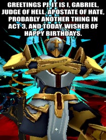 Poster for Birthday video from Gianni Matragrano