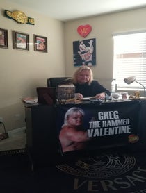 Poster for Pep Talk video from Greg Valentine