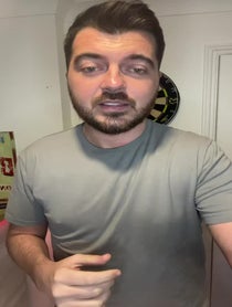 Poster for Birthday video from Luke Worley (MAFS UK 2023)