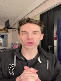 Poster for Birthday video from Liam Dean