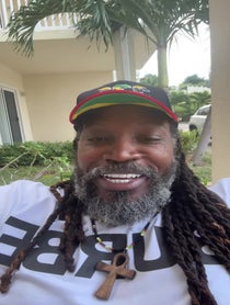 Poster for Birthday video from Chris Gayle