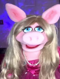 Poster for Birthday video from Miss Piggy Impressionist
