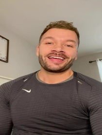 Poster for Birthday video from Trinity  Whiteside