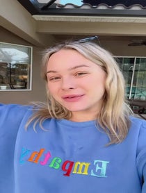 Poster for Birthday video from Amanda Miller