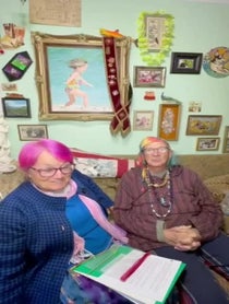 Poster for Birthday video from Whitney and Parents