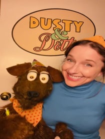 Poster for Birthday video from Dusty & Dott