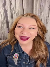 Poster for Birthday video from Samantha Newark