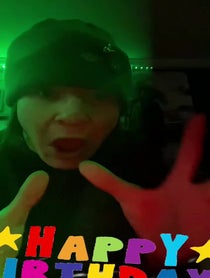 Poster for Birthday video from Caden