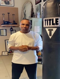 Poster for Pep Talk video from Sugar Ray Leonard