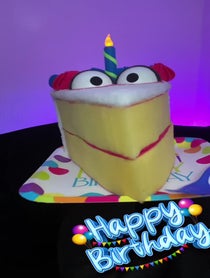 Poster for Birthday video from Bert Day,The Cake & Friends
