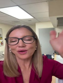 Poster for Birthday video from Cynthia Watros