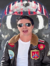 Poster for Birthday video from California Tom Cruise