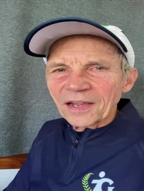 Poster for Pep Talk video from Jeff Galloway