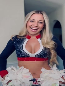 Poster for Birthday video from USA Cheerleaders