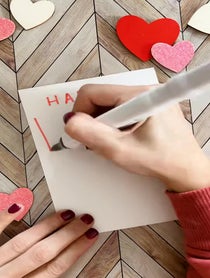Poster for Send some love video from Sage & Oak - Calligraphy
