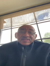 Poster for Birthday video from George Gervin