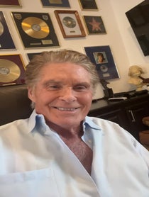 Poster for Valentine's Day video from David Hasselhoff