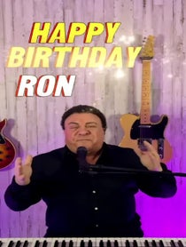 Poster for Birthday video from Frankie Scinta