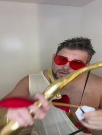 Poster for Valentine's Day video from Cupid