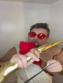 Poster for Valentine's Day video from Cupid