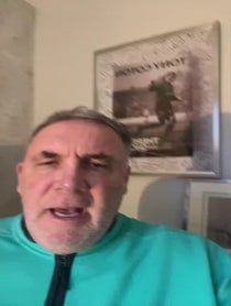 Poster for Birthday video from Tony Coton (TC)