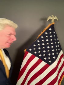Poster for Birthday video from Joe Biden Impressionist Phillip Wilburn