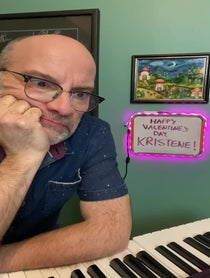 Poster for Valentine's Day video from Bill Larkin