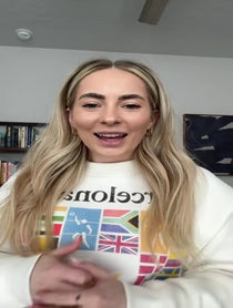 Poster for Pep Talk video from Mykayla Skinner
