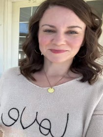 Poster for Birthday video from Katie Featherston