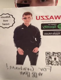 Poster for Pep Talk video from Lil Bandage