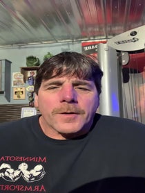 Poster for Birthday video from Jeff Dabe Minnesota Armwrestler