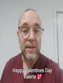 Poster for Valentine's Day video from Nurse Richard - The Wax Wizard