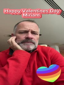 Poster for Valentine's Day video from Harvey Colbran (Daddybear)