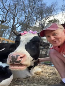 Poster for Anniversary video from Ryan and Jenna The Calf Who Lived