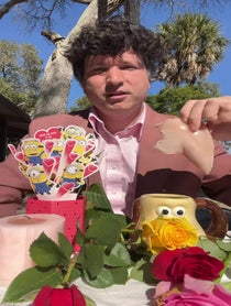 Poster for Valentine's Day video from Raw Chicken Experiment