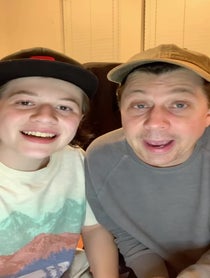Poster for Birthday video from Aaron & LB FunQuesters