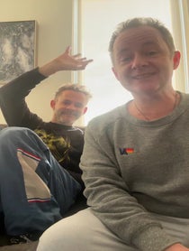 Poster for Birthday video from Billy Boyd & Dominic Monaghan