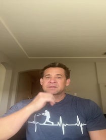 Poster for Birthday video from Bret Boone