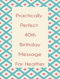 Poster for Birthday video from MARY POPPINS TRIBUTE UK