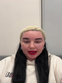 Poster for Birthday video from Amanda Bynes