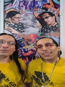 Poster for Birthday video from Lil Mike & FunnyBone